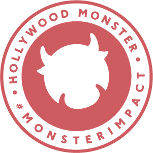 Hollywood Monster Red Logo Graphic
