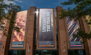 Aston University Large Format Print Building Banner