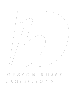 Design Built Exhibitions Logo White