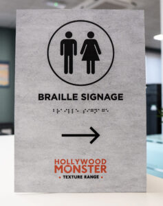 Braille Print and Signage - Specialist Wide Format Print Finishes