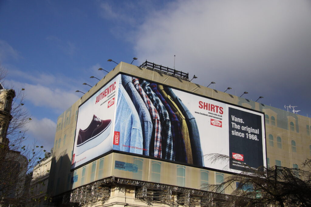 Vans Building Wrap