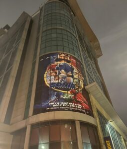 LED cinema signage