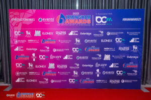 2022 Birmingham Awards Signage