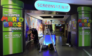 super mario bros interior fit out