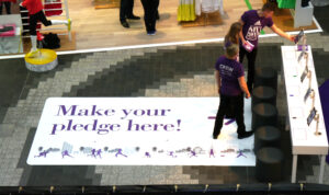 Wayfinding exhibition signage